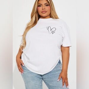 To The Person Behind Me Washed Tee - White